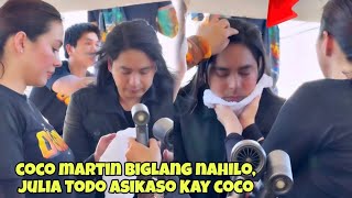 Coco Martin Nahilo, Julia Montes To The Rescue At Asikaso Kay Coco Sa Motorcade Sa Cavite