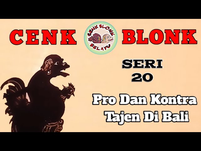 Wayang Cenk Blonk Seri 20: Pro Dan Kontra Tajen Di Bali class=