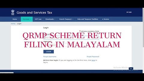 QRMP SCHEME RETURN FILING IN MALAYALAM|QUARTERLY RETURN IN GST MALAYALAM|QRPM SCHEME PAYMENT IN GST
