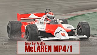Quick Car Profile: McLaren MP4/1