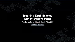 Teaching Earth Science with Interactive Maps screenshot 1