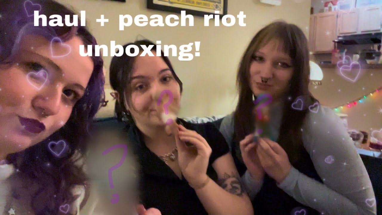 nashville shopping haul + peach riot unboxing | fun girly vlog