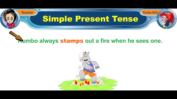 P3 & 4 English Unit 14 Simple Present Continuous Tense