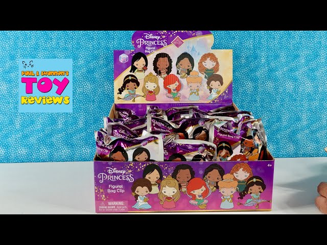 Disney Princess Series 31 Monogram Figural Bag Clips Unboxing