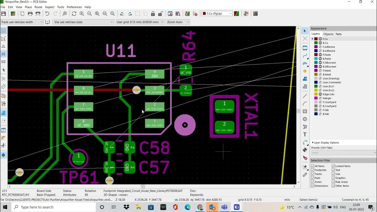 How to update footprint in Kicad version 6 while working on your PCB Design YouTube