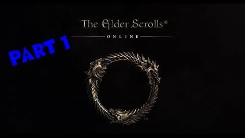 Elder Scrolls Online: MORROWIND - Part 1