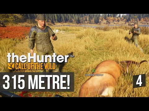 315 Metreden Roosevelt Elk Vurduk! - theHunter: COTW Multiplayer 4. Bölüm