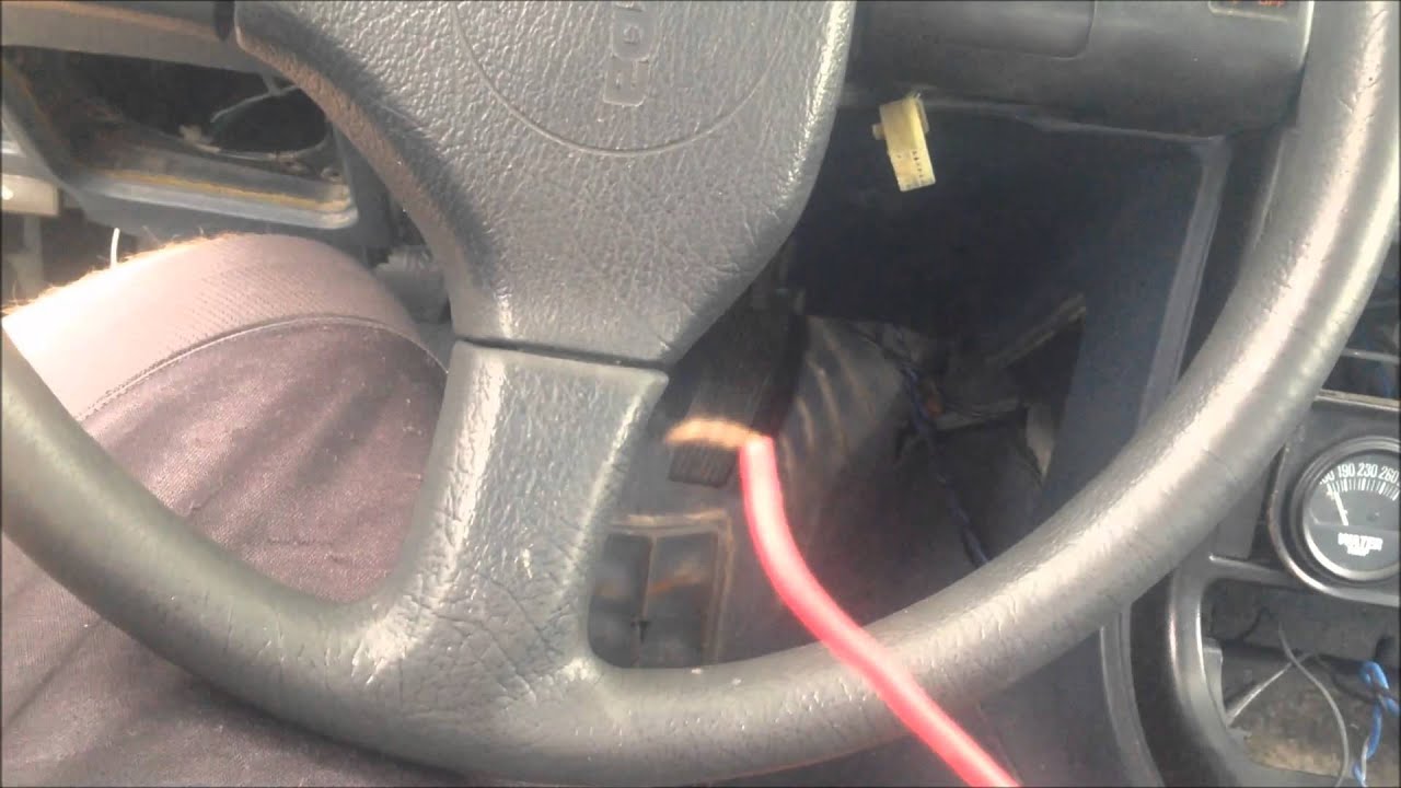 How to wire an Aftermarket Tach YouTube