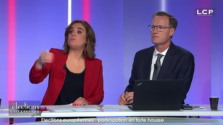 Émission spéciale « élections européennes 2019 »