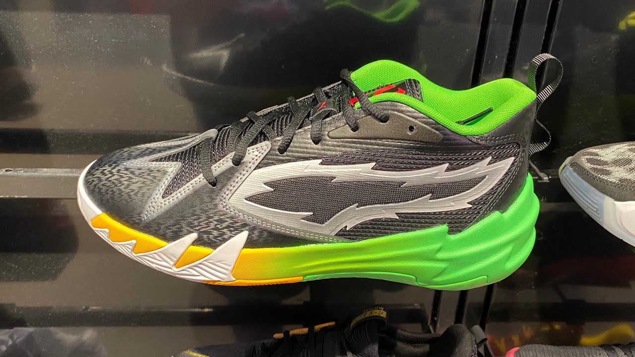 PUMA Scoot Zeros‎ 2K Black Fluo Green 30984101 Mens Basketball Size 9.5 PUMA x NBA 2K Scoot Zeros  main image 2