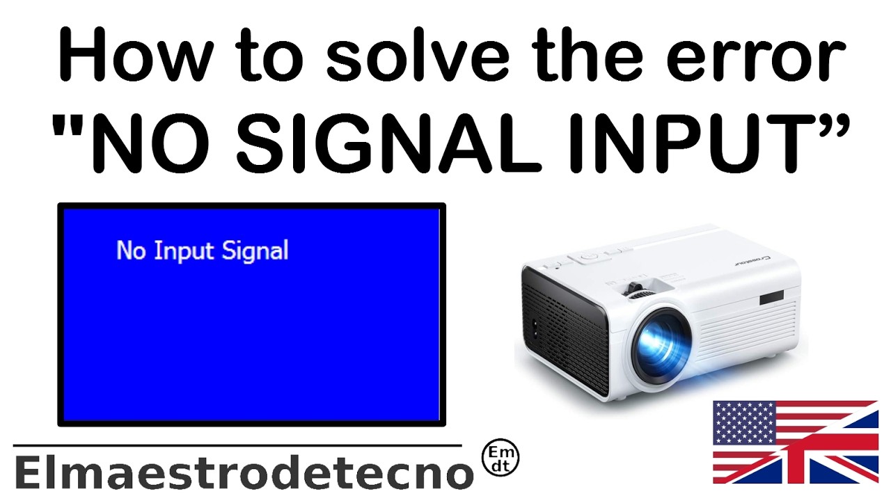 problem salat zebra How to solve "no signal input" in projector or external monitor - YouTube