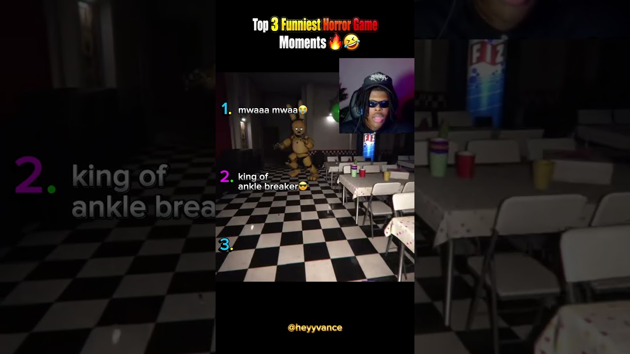 Top 3 Funniest Horror Game Moments That Completely Broke the Internet!🔥👻#horrorgame #funny #shorts