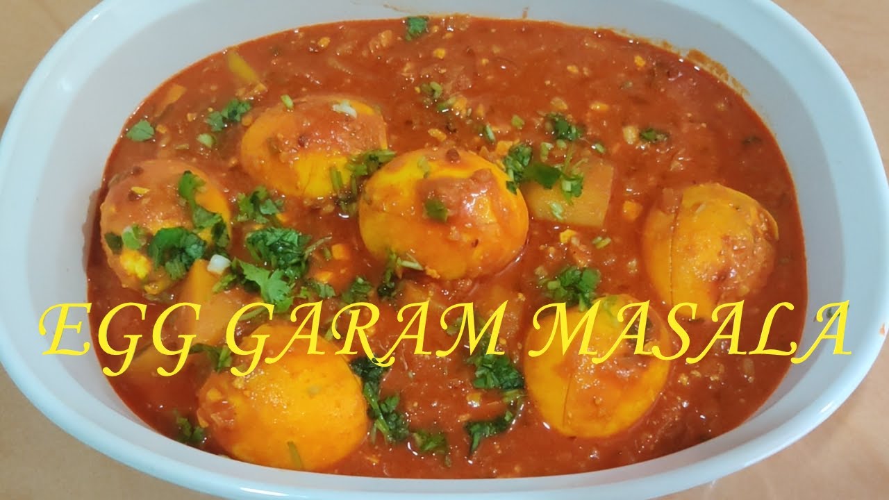 EGG GARAM MASALA | Indian Style
