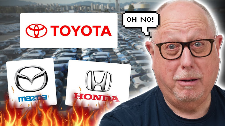 Japanese Automakers Are In TROUBLE & They Know It