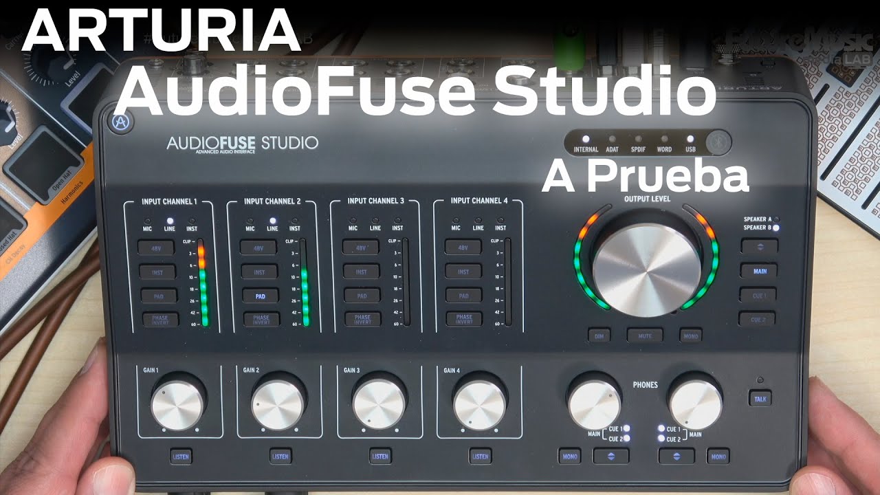 Arturia AudioFuse Studio A Prueba, interface de audio USBC con 18 entradas y 20 salidas YouTube