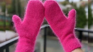 Knit Barbie-Style Mittens || Barbie Set by Crazy Hands Knitting & Crochet 542 views 4 months ago 48 minutes