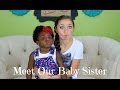 Meet Our Baby Sister Paisley | Brooklyn and Bailey