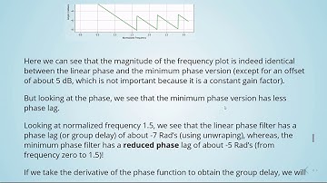 ADSP - 10 Minimum Phase Filters - 08 Minimum Phase Filters Frequency Response