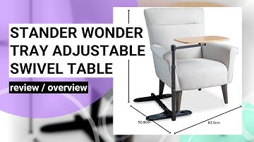 Stander Wonder Tray Review: The Ultimate Adjustable TV Tray Table for Your Home