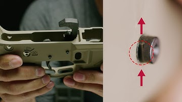 Anti-walk & Anti-rotation Trigger Hammer Pins Installation