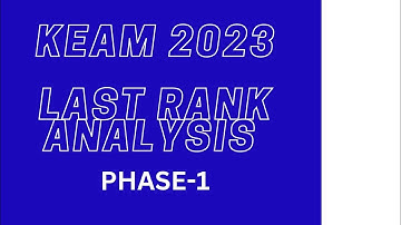 KEAM B.Arch 1st allotment analysis by Abhilashsl - Check your chances