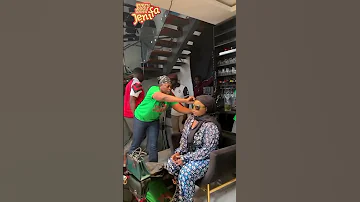 SINGER DBANJ SEEN ON SET OF JENIFA 