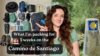 Camino de Santiago Packing List | Camino Packing List for Women | 5 weeks on the Camino!