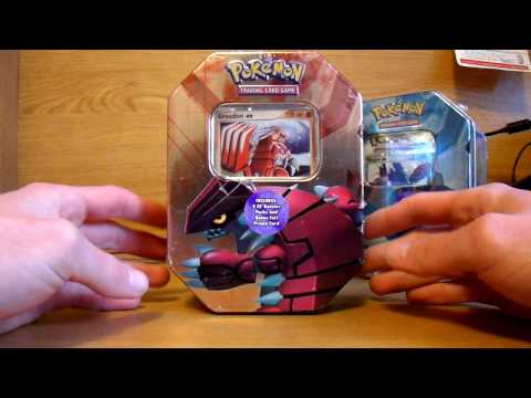 Ep9: YOUTUBE FIRST: Opening Groudon 2006 Tin