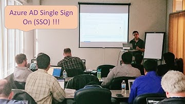 Azure AD Single Sign On(SSO) !!!