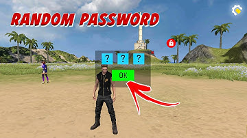 How to Make Random Password Menu In Craftland | Free Fire