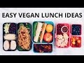 EASY VEGAN LUNCH IDEAS (BENTO BOX)