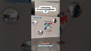 Cheers to 25 years of Capgemini 💙 #capgemini #mnc #trending #relateable