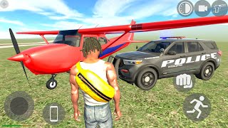 Indian GTA Police Officer SUV Private Airplane Pilot Driving Banneli TNT Bike - Android Gameplay.