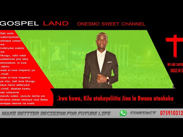 BIBLIA TAKATIFU KITABU CHA SAMWELI WA KWANZA onesmo sweet channel  gospel land channel OFFICIALLY class=