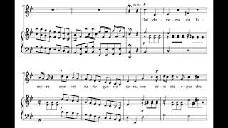 Agitata da due venti (Griselda - A. Vivaldi) Score Animation