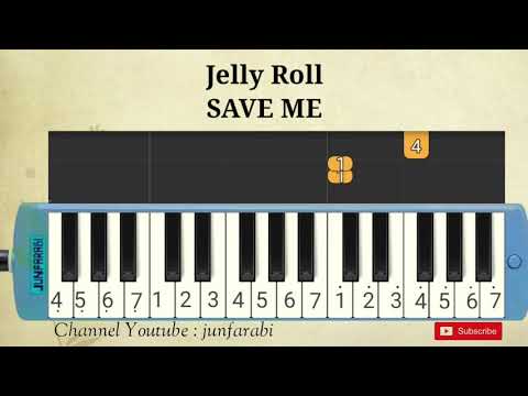 Jelly Roll   SAVE ME   pianika tutorial