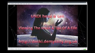Linux - Head & Tail - To View The Top and Tail Of A File