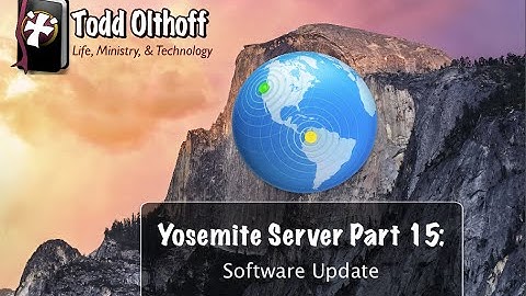Yosemite Server Part 15: Software Update