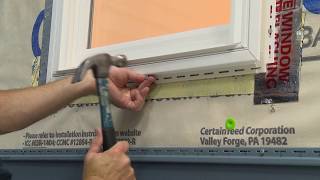 Installing Undersill Trim with CertainTeed Vinyl Siding