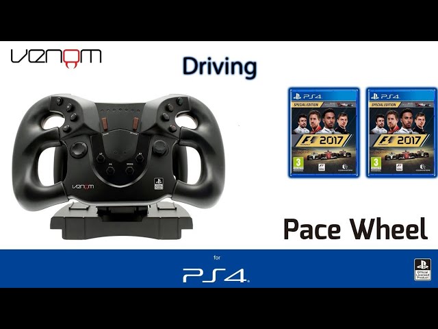 PS4 - Lenkrad + Pedale / Pace Wheel / Racing Wheel [ready2gaming