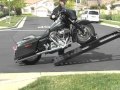 Rampage power lift motorcycle loader for pickup trucks