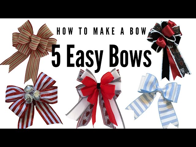 6 Ways to Make Those Big Fancy Bows