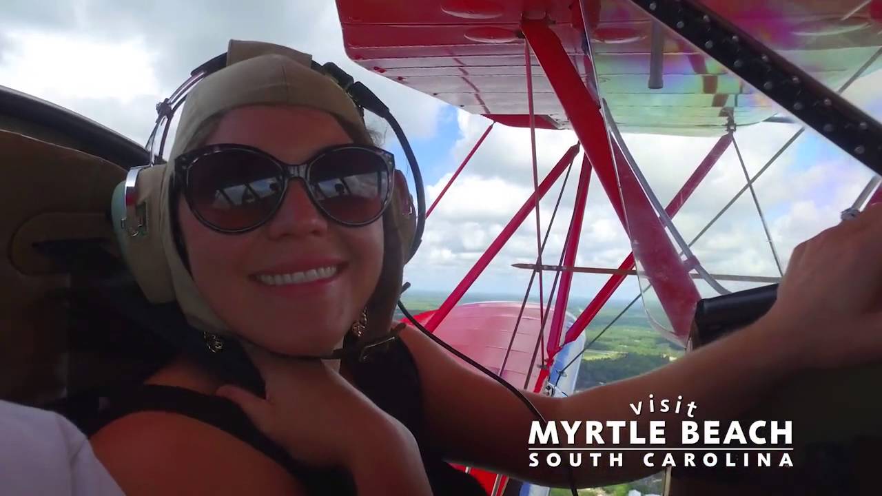 myrtle beach biplane tours