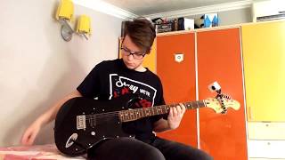 Blink 182 - Bottom of the Ocean COVER with Squier Stratocaster Tom Delonge Signature