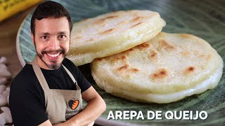 Arepa De Queijo – Receita Rápida, Sem Glúten e Sem Sova