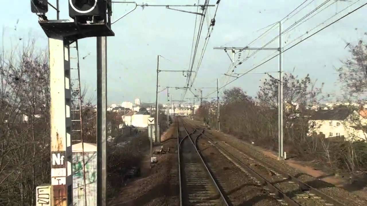Voyage en cabine : Le Mans, départ du triage en 26000 1/2