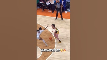 Caitlin Clark cooked her #wnba #caitlinclark #basketball