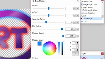 How to make an AMAZING channel logo Tutorial! (PAINT.NET)