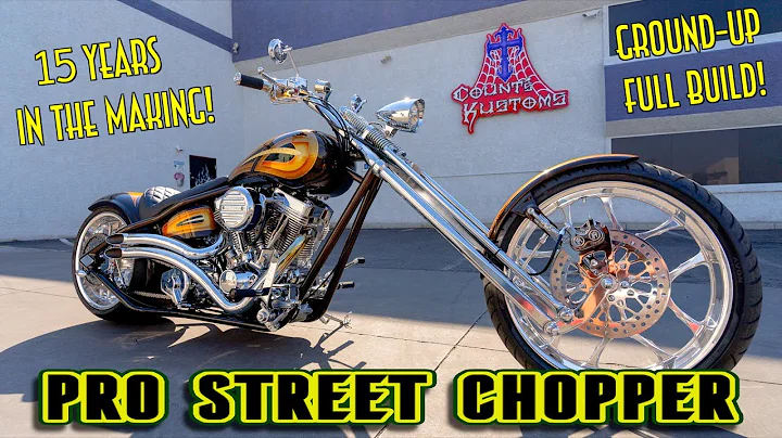 Count’s Kustoms Reveals a New Pro Street Chopper (Full Build!)