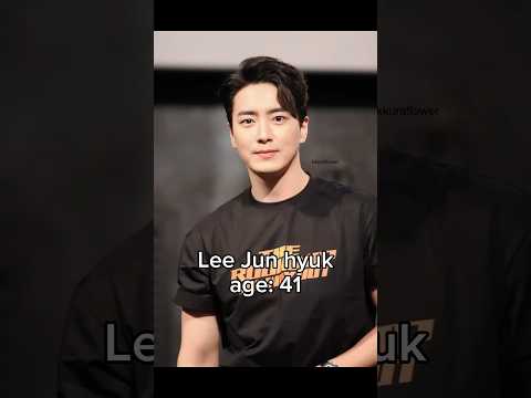 Famous korean actors in their 40s #kdrama #viral #leedongwook #gongyoo